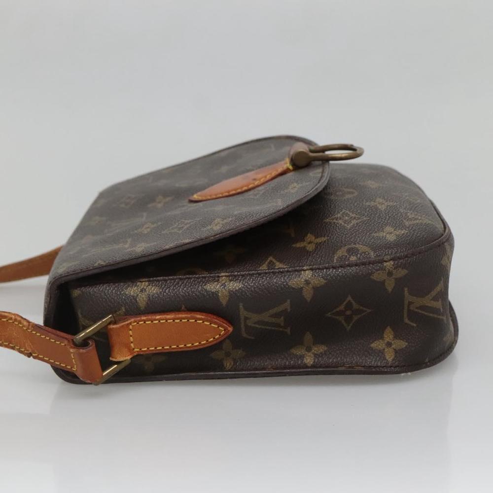 LOUIS VUITTON Monogram Saint Cloud GM Shoulder Bag M51242 LV Auth 140052 - Picture 3 of 16